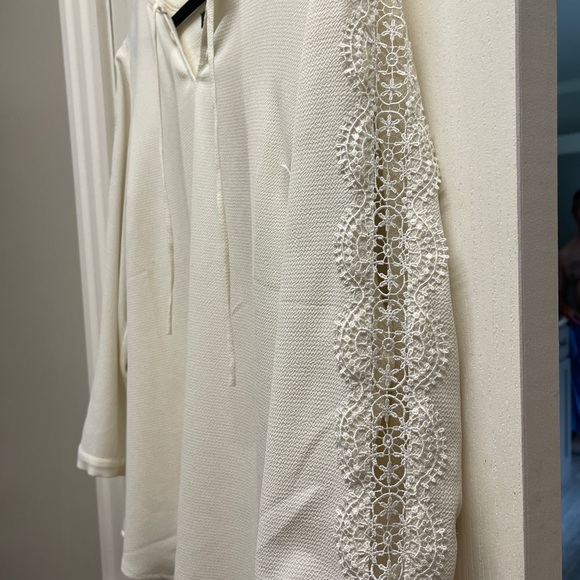 TALBOTS IVORY BLOUSE - Picture 2 of 5